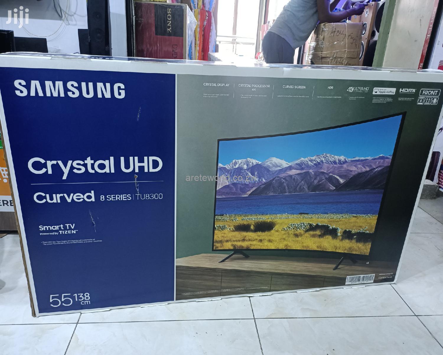 Samsung 55 Inch Crystal UHD Curved 4K Smart TV Model TU8300
