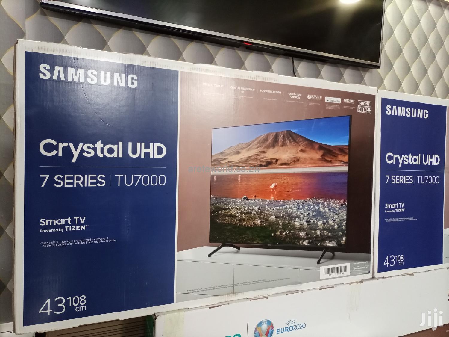 Samsung 43 Inch Crystal UHD 4K Smart TV Model TU7000