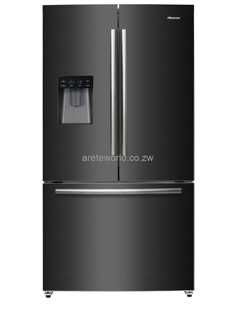 Hisense 536L Frost Free French Door Fridge With Water Dispenser