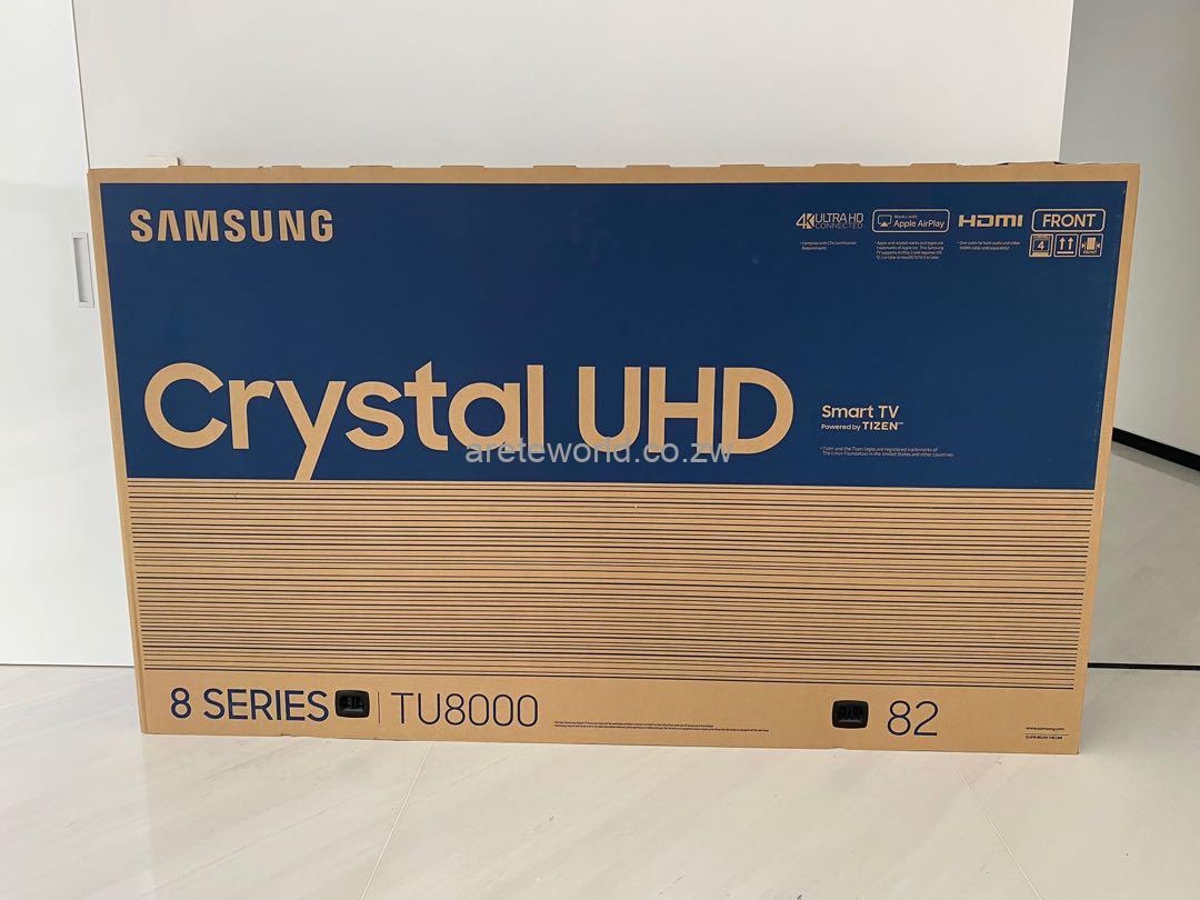 Samsung 82 Inch Crystal UHD 4K Smart TV Model TU8000