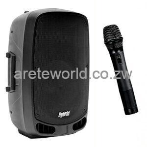 Hybrid-PA12B-12″-Battery-Powered-Speaker-with-Bluetooth-Wireless-Mic