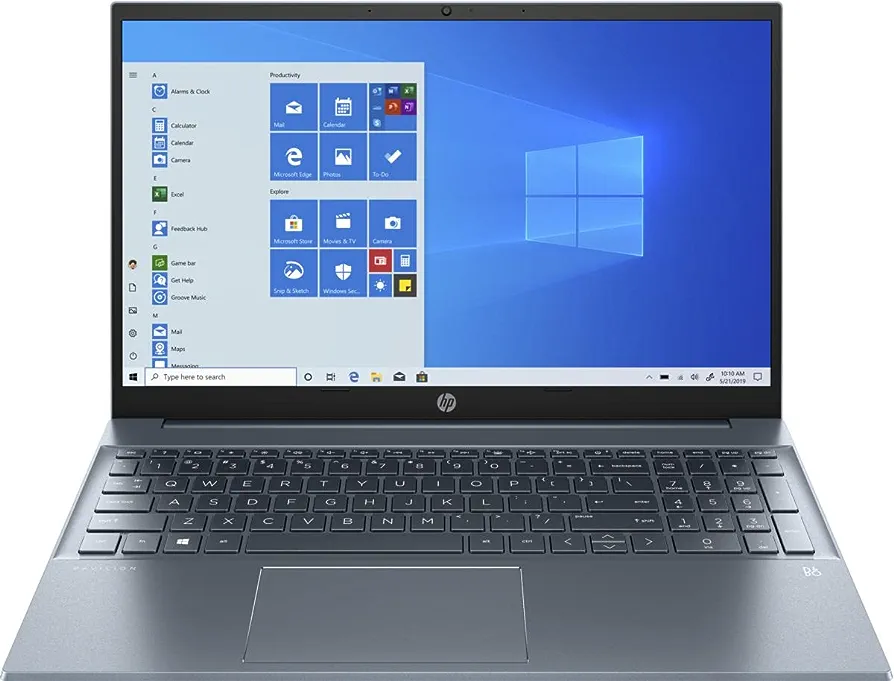 HP 15T Laptop with Core i7, 512GB SSD, 16GB RAM, and Windows 11