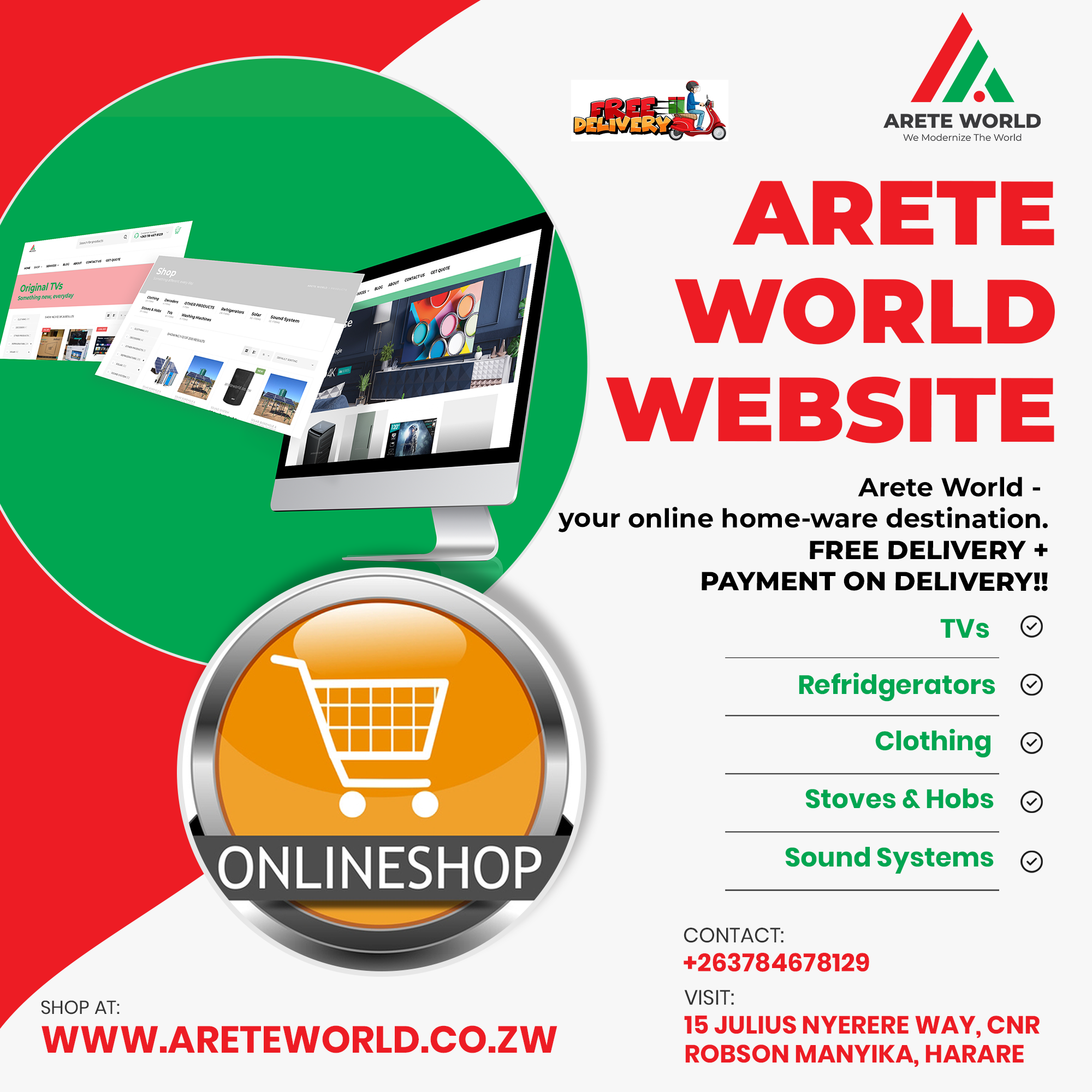 Arete World Online Store