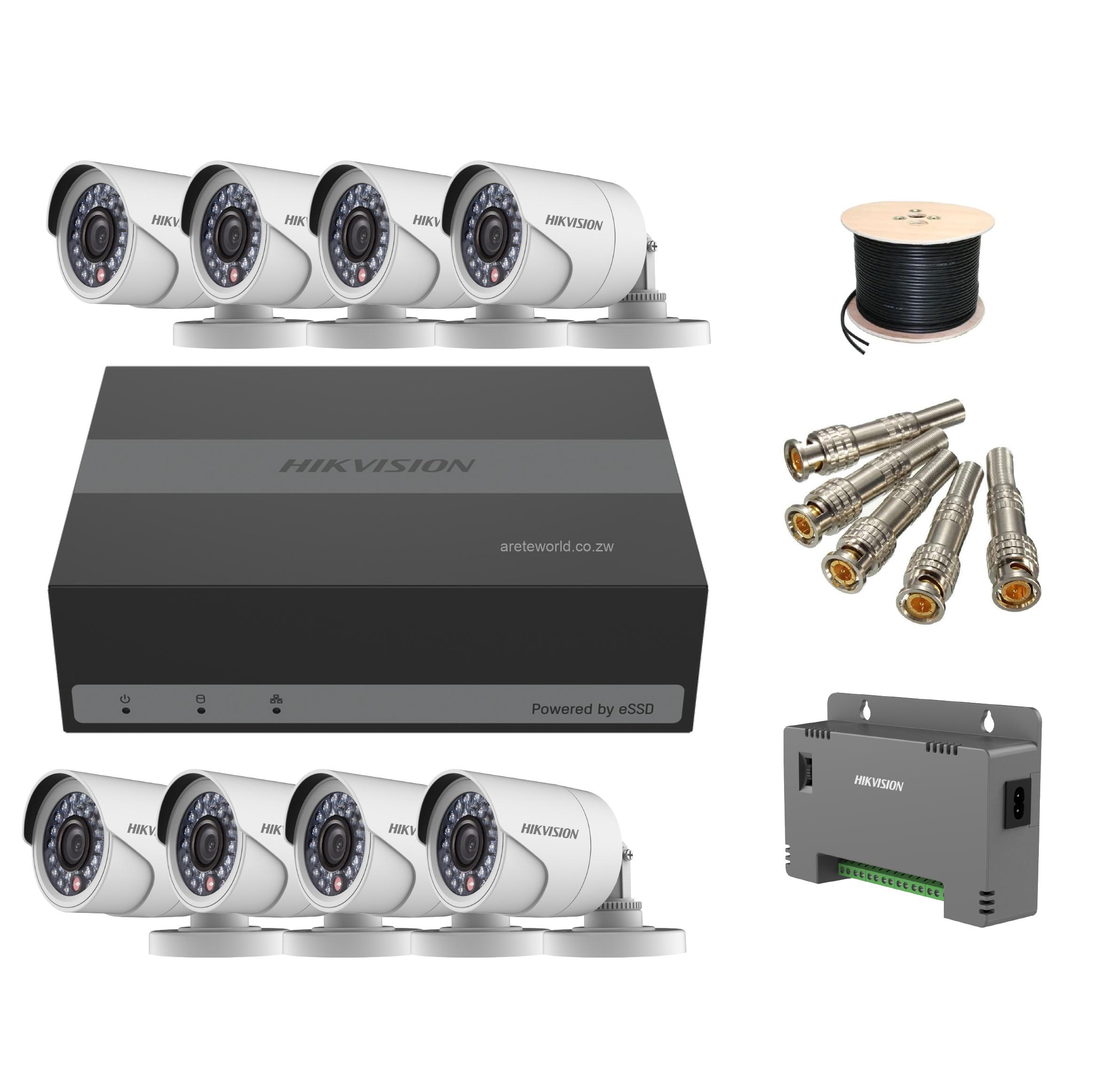 8 Channel CCTV System | Arete World Security Solutions