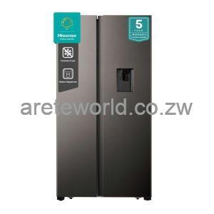 Hisense H670SIA Side-by-Side Fridge – Sleek 516L Cooling Power for Zimbabwe Homes